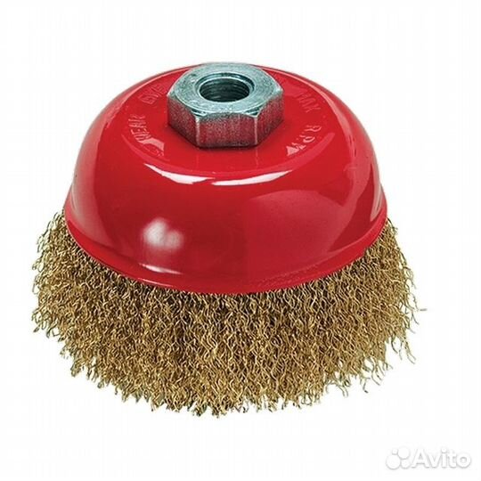 Щетка Matrix металлическая для ушм, 74мм, М14, &