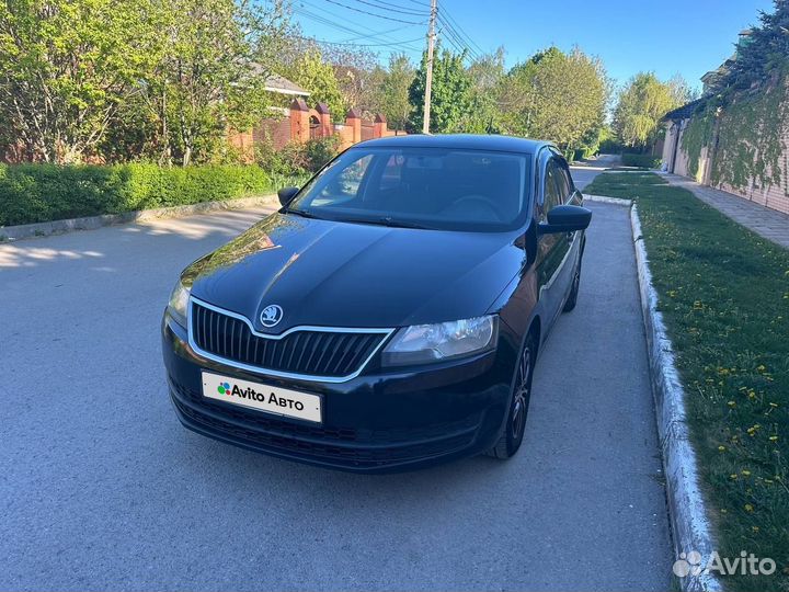 Skoda Rapid 1.6 МТ, 2017, 182 000 км