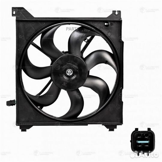 Luzar LFK 0805 Вентилятор радиатора hyundai sonata