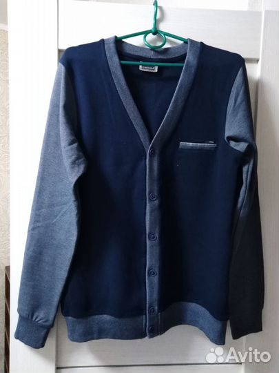 Рубашка, джинсы, кардиган