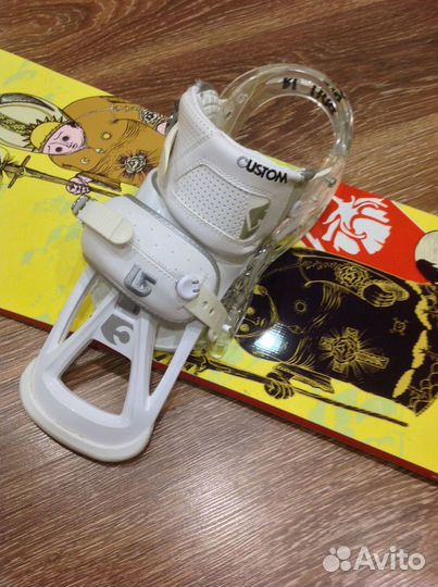 Сноуборд Automaton с сумкой, крепеж Burton