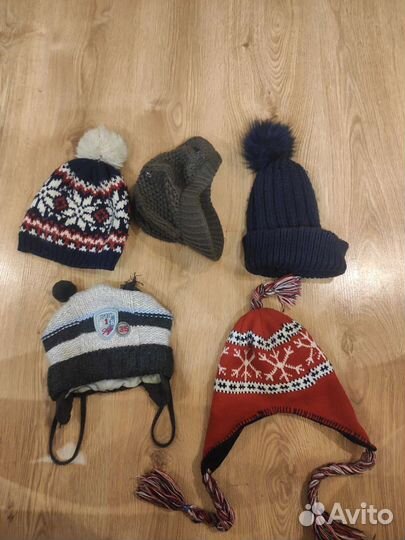 Зимние шапки вязаные
