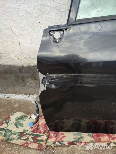 Дверь передняя левая toyota auris 2008г. бу