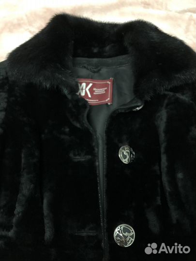 Шуба из мутона