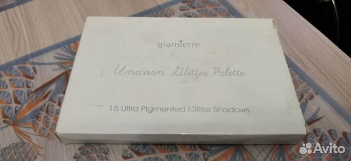 Палетка для век Glamierre Unicorn Glitter Palette