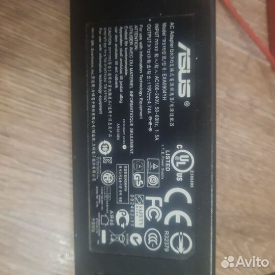 Блок питания asus n 53sv