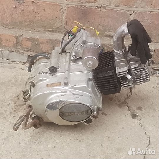 Мотор alpha 110 с верхним стартером