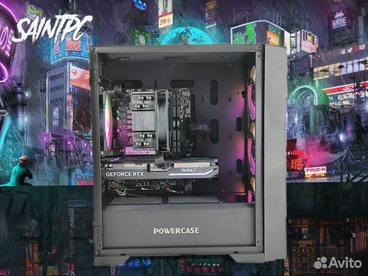 Игровой пк на видеокарте RX и i7