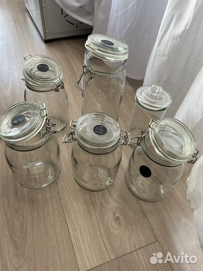 Банки стеклянные IKEA икея икеа