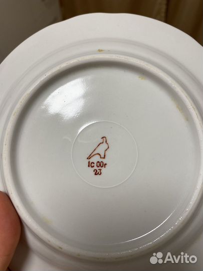 Тарелки Дулево СССР