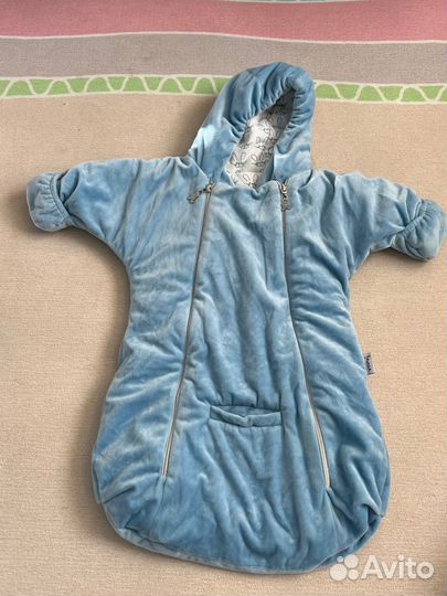 Конверт на выписку для мальчика осень зима