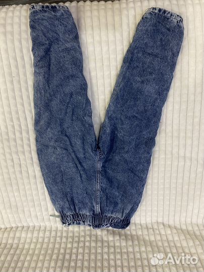 Джинсы теплые для девочки