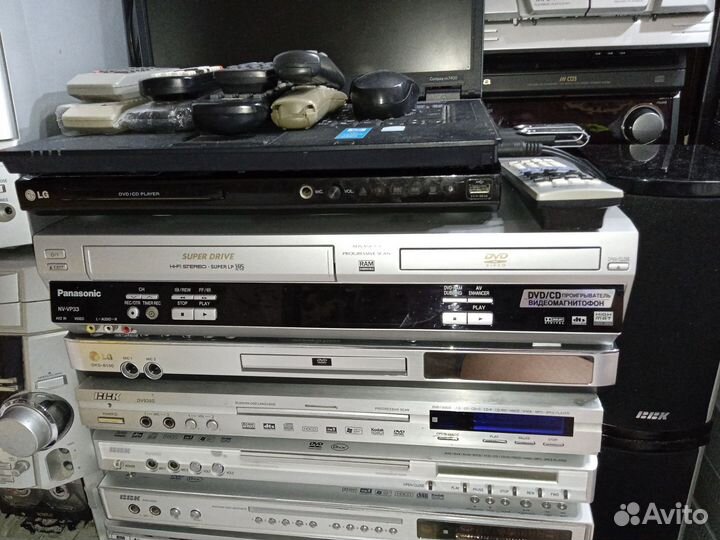 DVD+VHS Panasonic видеодвойка