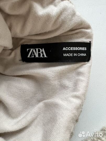 Комплект шапка и снуд zara