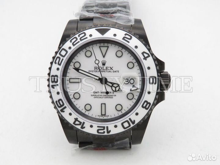 Часы Rolex GMT Master II Oreo White Ceramic Bezel 116710