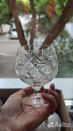 Бокалы для бренди Мельница хрусталь