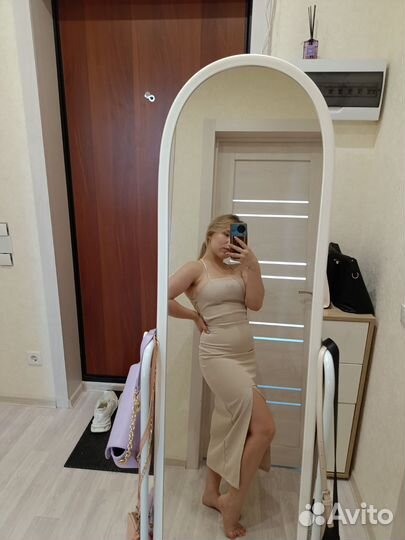 Вечернее летнее платье 42