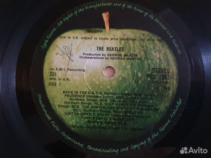 Beatles винил. 1968 г