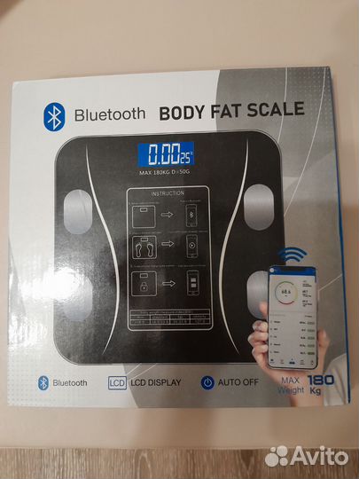 Весы напольные Bluetooth body fat