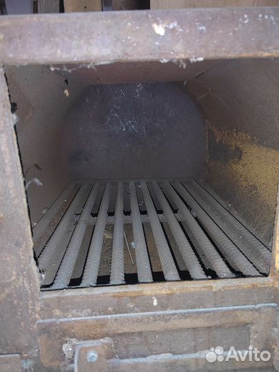 Печь буржуйка на дровах