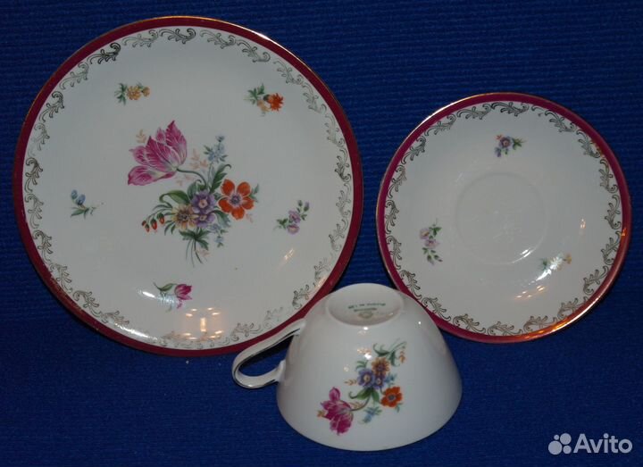 Набор для чая. Volkstedt-Rudolstadt Beyer and Bock