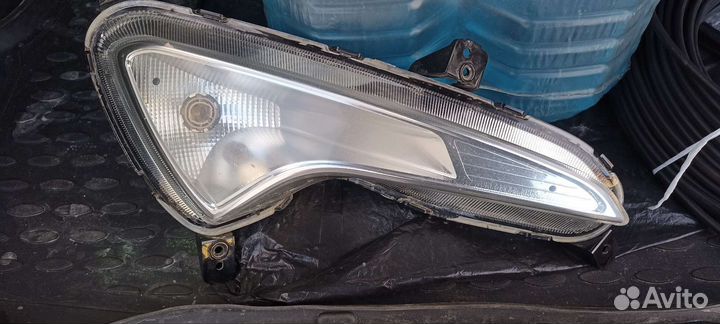 Противотуманная фара на хендай солярис