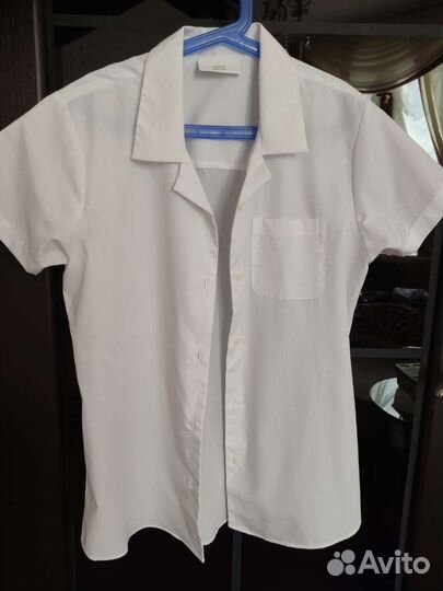 Рубашка школьная для девочки