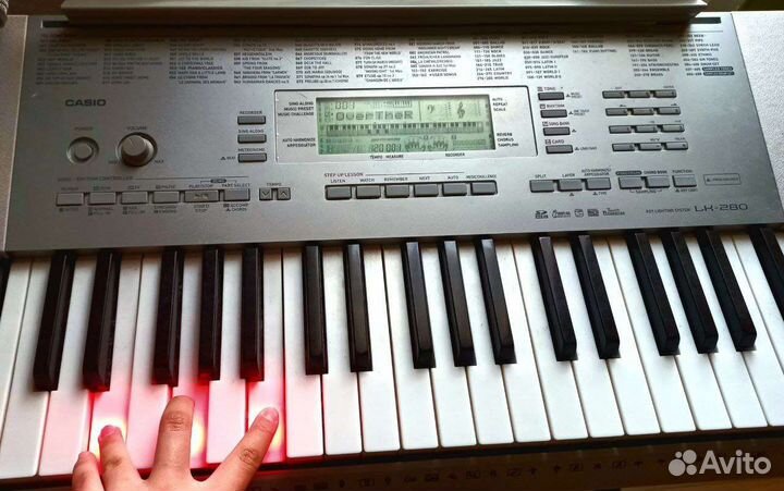 Синтезатор casio lk 280