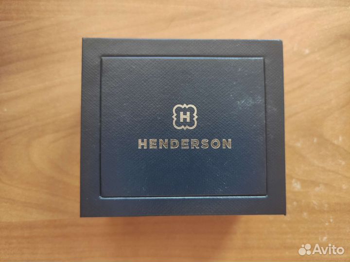 Зажим для галстука однотонный Henderson