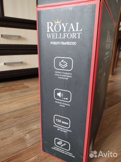 Робот пылесос Royal wellfort
