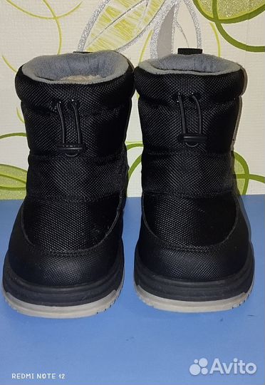 Зимние дутики детские