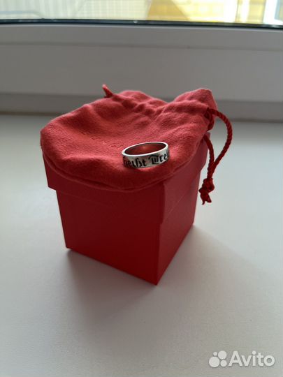 Кольцо с девизом сс