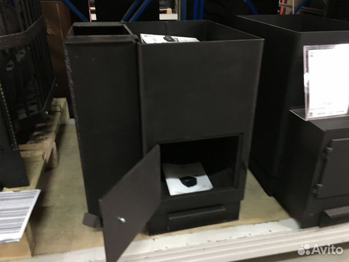 Печь банная с баком