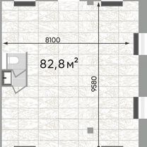 Сдам торговое помещение, 82.8 м²