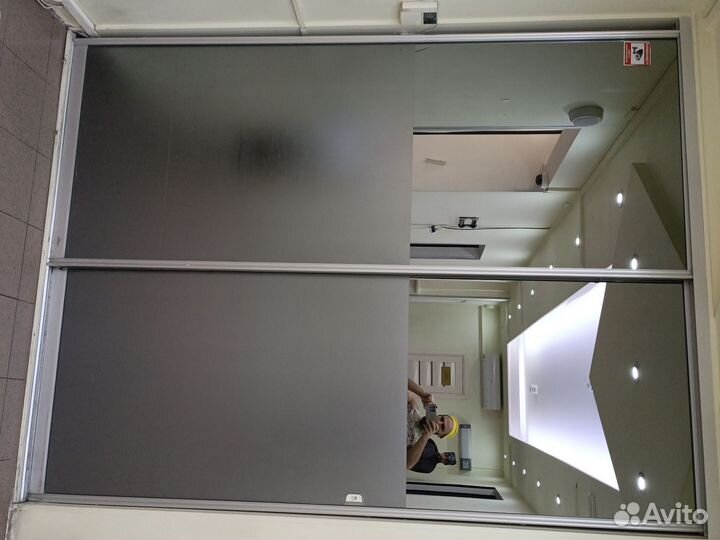Двери для шкафа купе с зеркалом бу