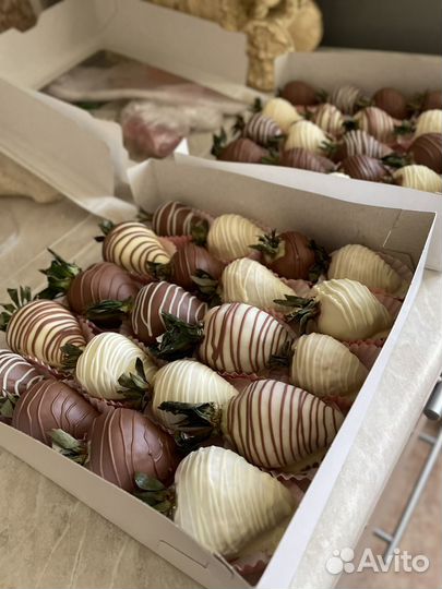 Клубника в шоколаде, шоколад ручной работы