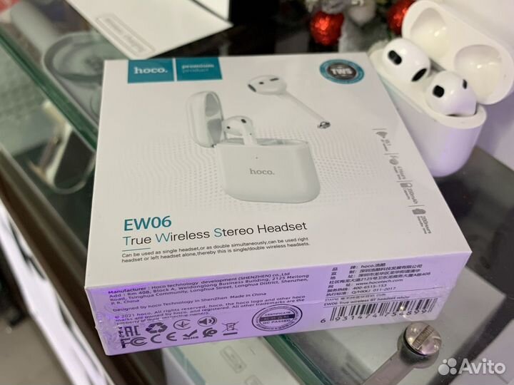 Беспроводные наушники hoco EW06 оригинал