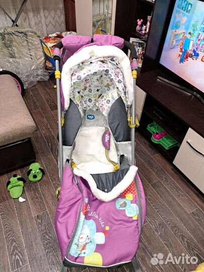 Санки коляска Ника kids