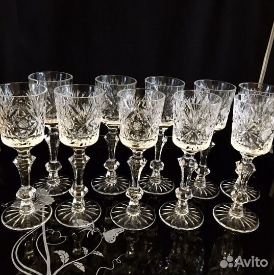 Хрутальные фужеры