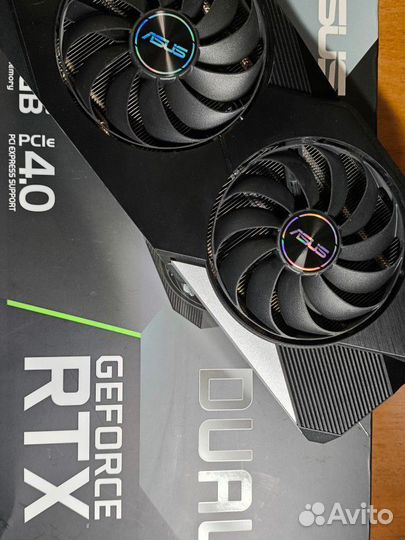 Видеокарта asus rtx 3060ti