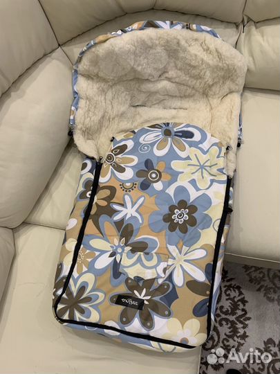 Конверт зимний меховой Womar