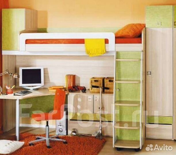 Кровать-Чердак + Пенал