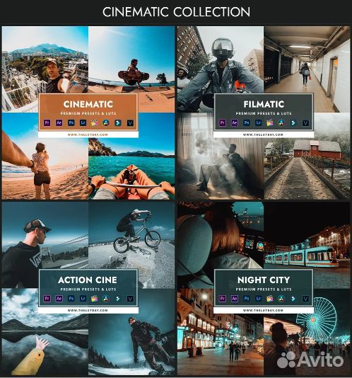 Премиум Presets & LUTs. Action Cam Bundle