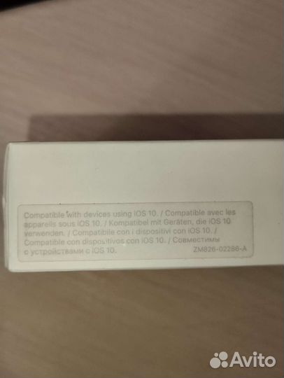 Наушники apple earpods lightning