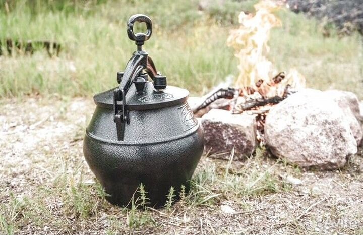 Афганский казан оригинал 12л черный Rashko Baba