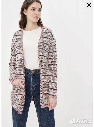 Кардиган крупной вязки