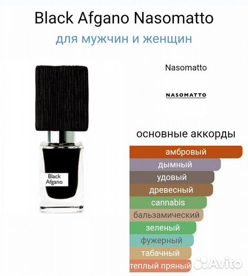 Nasomatto Black Afgano 3 мл