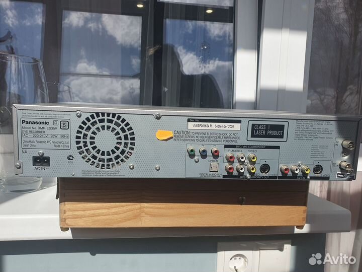 DVD Рекордер Panasonic DMR-ES35V Оцифровка VHS