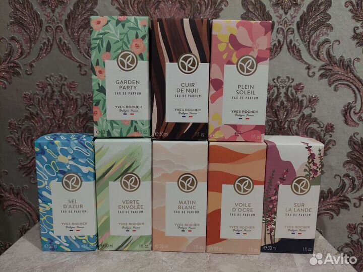Парфюмерия ив роше из личной коллекции