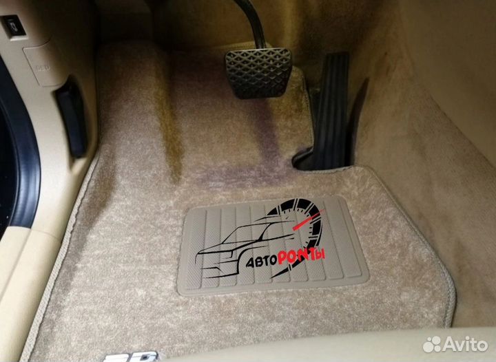Коврики в салон 3Д ворсовые с бортами оригинал